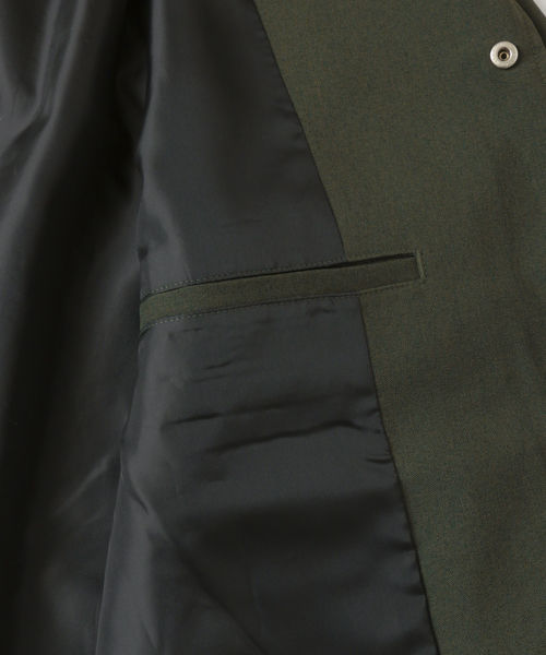 URBAN RESEARCH（アーバンリサーチ）の「URBAN RESEARCH iD　WOOLLY COACH JACKET（ブルゾン・メンズ・チャコールグレー/ブラック/カーキ・LARGE/MEDIUM）」の7枚目の写真