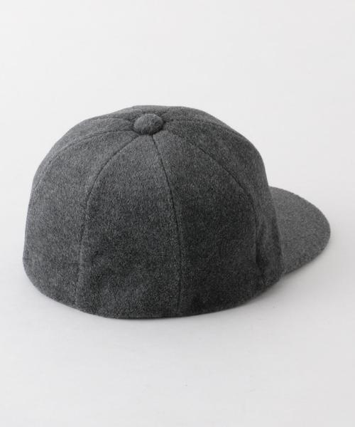 MANIERA(マニエラ)の「MANIERA(マニエラ) ANGOLA 8PANEL BB CAP(キャップ・メンズ・ブラック/グレー・MEDIUM)」の8枚目の写真