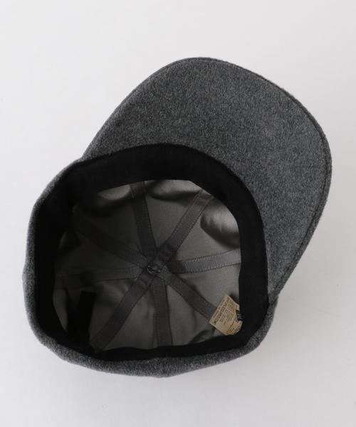 MANIERA(マニエラ)の「MANIERA(マニエラ) ANGOLA 8PANEL BB CAP(キャップ・メンズ・ブラック/グレー・MEDIUM)」の6枚目の写真