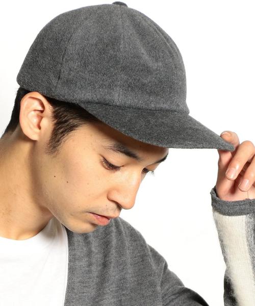 MANIERA(マニエラ)の「MANIERA(マニエラ) ANGOLA 8PANEL BB CAP(キャップ・メンズ・ブラック/グレー・MEDIUM)」の5枚目の写真