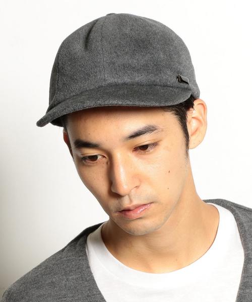 MANIERA(マニエラ)の「MANIERA(マニエラ) ANGOLA 8PANEL BB CAP(キャップ・メンズ・ブラック/グレー・MEDIUM)」の4枚目の写真