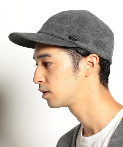 MANIERA(マニエラ)の「MANIERA(マニエラ) ANGOLA 8PANEL BB CAP(キャップ・メンズ・ブラック/グレー・MEDIUM)」の3枚目の写真