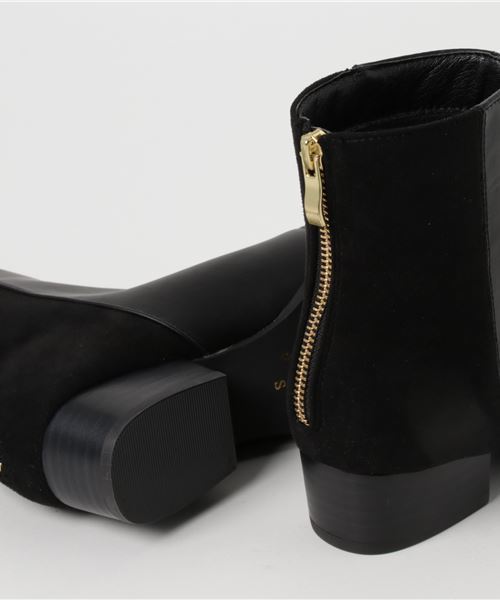 N.(N. Natural Beauty Basic)(エヌエヌナチュラルビューティーベーシック)の「切替ローヒールブーティー(パンプス・レディース・ブラック/グレー系その他/ベージュ系その他・MEDIUM/LARGE/SMALL)」の7枚目の写真