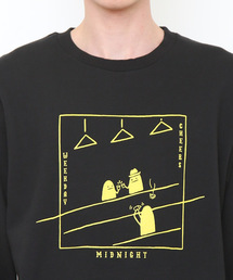 Design Tshirts Store graniph - graniph グラニフ ビューティフルシャドー　M前開きプルオーバースウェット Design Tshirts Store graniph - graniph グラニフ