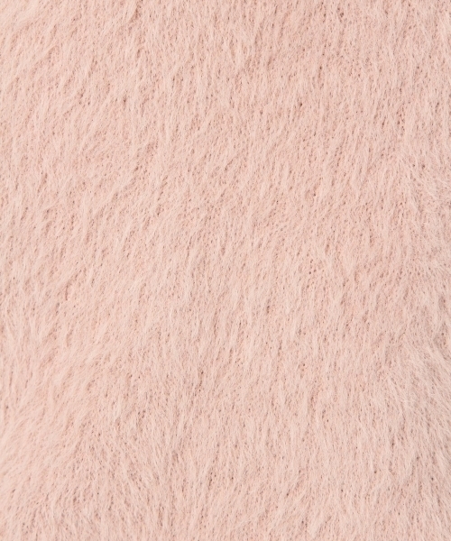 PAGEBOY(ページボーイ)の「スプリングシャギーニット(ニット/セーター・レディース・ライトグレー/オフホワイト/ライトピンク・FREE)」の7枚目の写真