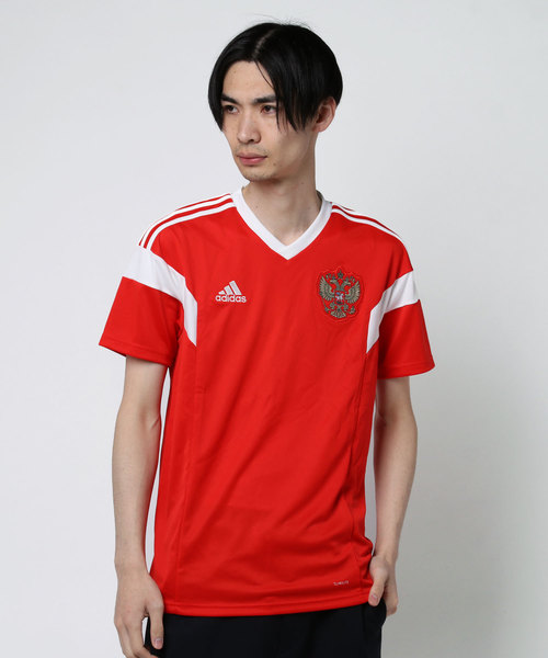 ロシア代表 2012 ユニフォーム ホーム 半袖 adidas（アディダス）の「ロシア代表 ホームレプリカ
