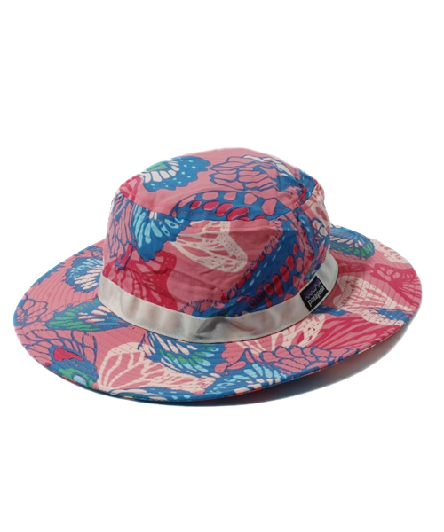 BEAMS BOY（ビームスボーイ）の「Patagonia / Girls' Bucket Hat（ハット・レディース・ピンク/サックスブルー・ONE SIZE）」の5枚目の写真