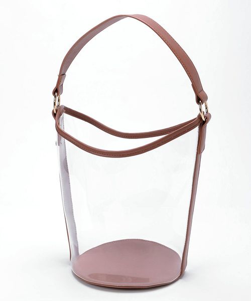 le.coeur blanc（ルクールブラン）の「【WEB限定PRICE】pvcボーダーバッグ（ショルダーバッグ・レディース・ベージュ系その他2/ブルー系その他4・FREE）」の15枚目の写真