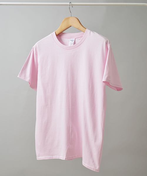 GILDAN(ギルダン)の「GILDAN5.3ozプレミアムコットンTシャツ(Tシャツ/カットソー・メンズ・ホワイト/ブラック/ネイビー/サックスブルー/ピンク/イエロー/グリーン・M/L)」の7枚目の写真
