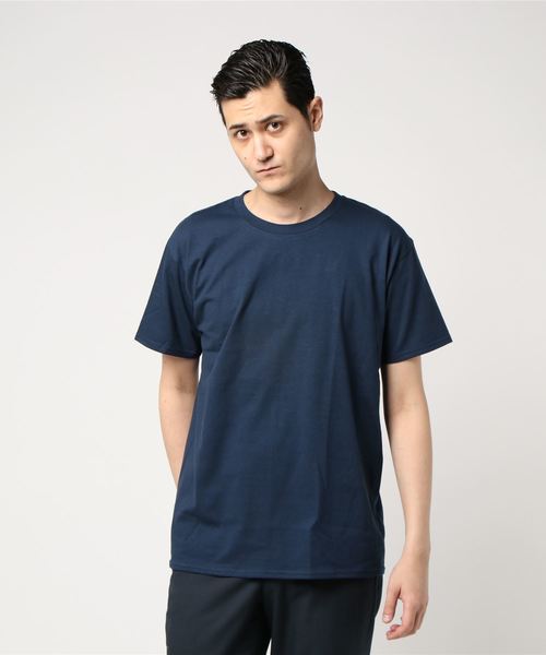 GILDAN(ギルダン)の「GILDAN5.3ozプレミアムコットンTシャツ(Tシャツ/カットソー・メンズ・ホワイト/ブラック/ネイビー/サックスブルー/ピンク/イエロー/グリーン・M/L)」の13枚目の写真