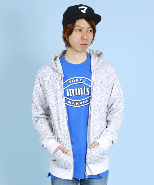 mmts(マミタス)の「mmts / しょこたん語パーカ メンズ(パーカー・メンズ・グレー/ネイビー・LARGE/MEDIUM)」の11枚目の写真