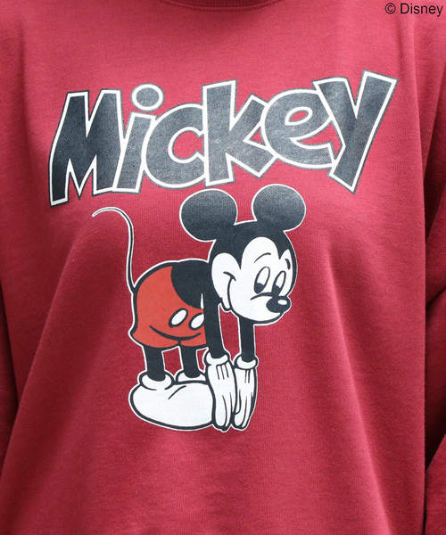 OLIVE des OLIVE（オリーブデオリーブ）の「[再入荷!] プルオーバー/ミッキーマウス（Tシャツ/カットソー・レディース・ブラック/ベージュ/ワイン・FREE）」の11枚目の写真