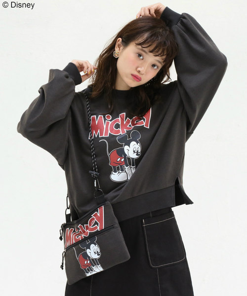 OLIVE des OLIVE（オリーブデオリーブ）の「[再入荷!] プルオーバー/ミッキーマウス（Tシャツ/カットソー・レディース・ブラック/ベージュ/ワイン・FREE）」の16枚目の写真