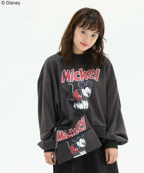 OLIVE des OLIVE（オリーブデオリーブ）の「[再入荷!] プルオーバー/ミッキーマウス（Tシャツ/カットソー・レディース・ブラック/ベージュ/ワイン・FREE）」の19枚目の写真