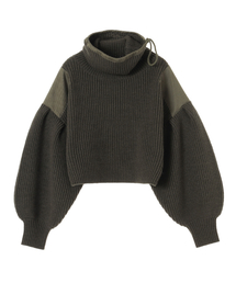 CLANE | MILITARY VOLUME SLEEVE KNIT(ニット/セーター)