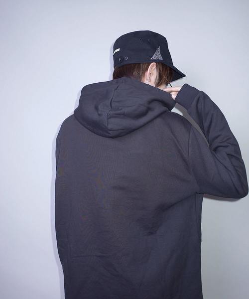 rovtski（ロフトスキー）の「【ビッグシルエット】LEESMA PO HOOD SW W ZIP（パーカー・レディース・ブラック・FREE）」の8枚目の写真