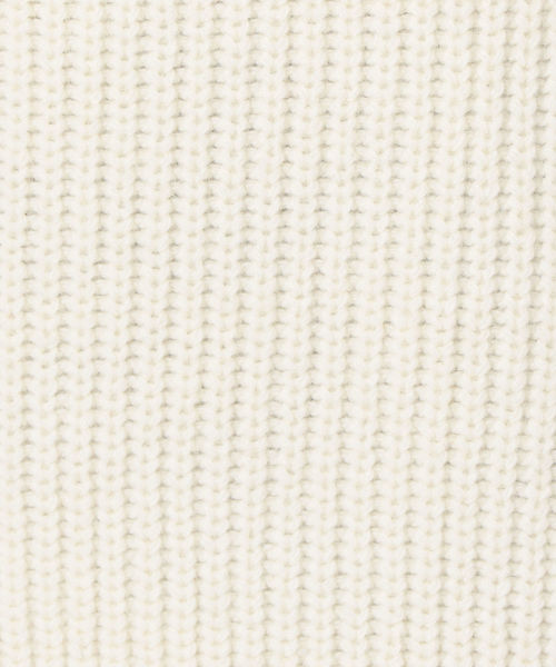 GLOSTER（グロスター）の「片畦タートルネックニット（ニット/セーター・メンズ・ホワイト/ブラック・M/L/S/XL）」の9枚目の写真