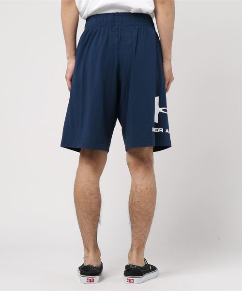 UNDER ARMOUR（アンダーアーマー）の「アンダーアーマー UA SPORTSTYLE COTTON GRAPHIC SHORT 1329300（その他パンツ・メンズ・ネイビー・S/M/L/XL/XXL）」の3枚目の写真