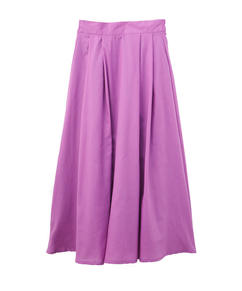 Luz Llena（ラズレナ）の「ロングフレアスカート（スカート・レディース・ブラック/グリーン/パープル/イエロー・MEDIUM）」の18枚目の写真