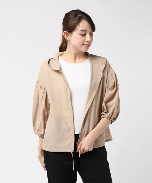 rps（アールピーエス）の「ドロップショルダーボリュームフーディー（パーカー・レディース・ブラック/ベージュ/カーキ・M）」の7枚目の写真