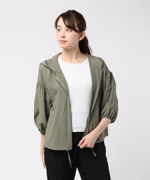 rps（アールピーエス）の「ドロップショルダーボリュームフーディー（パーカー・レディース・ブラック/ベージュ/カーキ・M）」の9枚目の写真