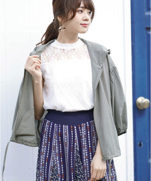 rps（アールピーエス）の「ドロップショルダーボリュームフーディー（パーカー・レディース・ブラック/ベージュ/カーキ・M）」の6枚目の写真