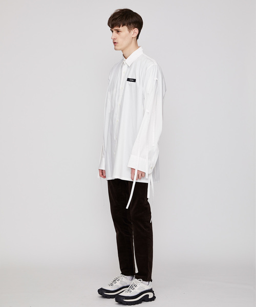 SYU.HOMME/FEMM（シュウ）の「【SYU. HOMME/FEMM】別注Nu Super arm Shirts type Slim（シャツ/ブラウス・メンズ・ホワイト/ブラック・FREE）」の10枚目の写真
