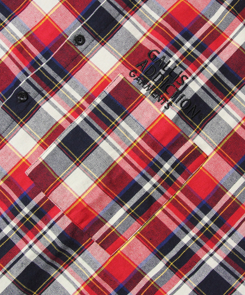 GALLIS ADDICTION（ガリスアディクション）の「GAチェックシャツ（シャツ/ブラウス・メンズ・レッド/ベージュ・FREE）」の12枚目の写真
