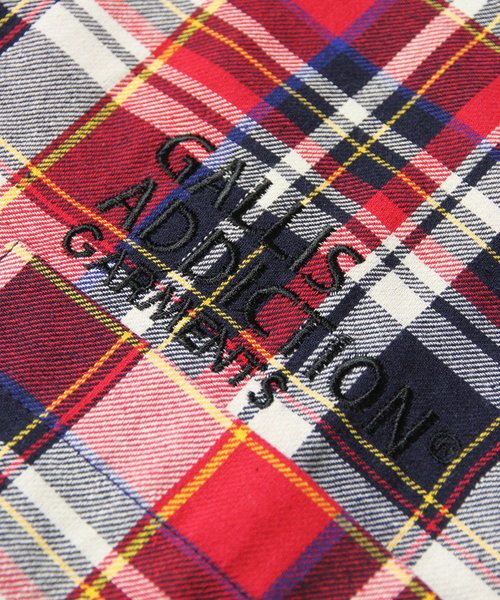 GALLIS ADDICTION（ガリスアディクション）の「GAチェックシャツ（シャツ/ブラウス・メンズ・レッド/ベージュ・FREE）」の11枚目の写真