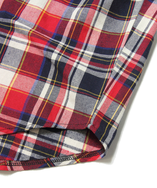 GALLIS ADDICTION（ガリスアディクション）の「GAチェックシャツ（シャツ/ブラウス・メンズ・レッド/ベージュ・FREE）」の8枚目の写真