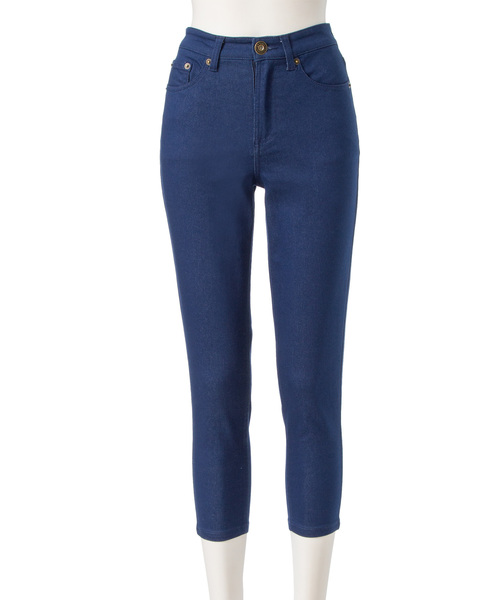 Newlyme（ニューリーミー）の「超ストレッチクロップドスキニーパンツ（その他パンツ・レディース・ベージュ系その他/ブルー/ホワイト/インディゴブルー/カーキ/ブラック・LARGE/MEDIUM/SMALL/X-LARGE）」の17枚目の写真