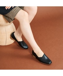 Clarks（クラークス）の「Juliet Palm   ジュリエットパーム (ブラックレザー)（パンプス）」