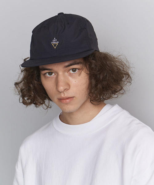softcream（ソフトクリーム）の「【別注】 ＜SOFTCREAM＞ NYLON RIP 6PANEL CAP/キャップ（キャップ・メンズ・ベージュ/ブラック・FREE）」の11枚目の写真