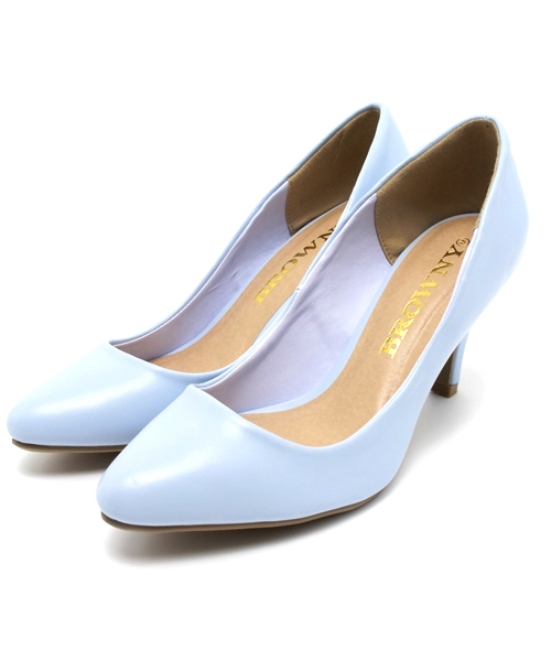 WEGO（ウィゴー）の「WEGO/ポインテッドヒールパンプス（パンプス・レディース・ホワイト/ブラック/サックスブルー/イエロー/ピンク・23.5/24.5）」の13枚目の写真