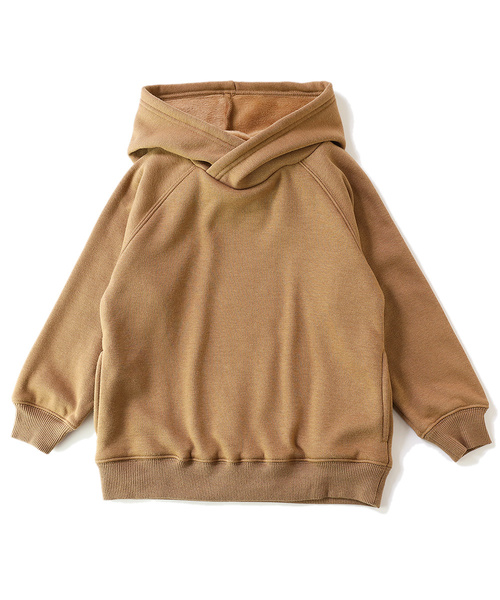 devirock（デビロック）の「裏シャギープルパーカー（パーカー・キッズ・ブラック/ヘザーチャコール/ブルー系その他/グリーン系その他/カーキ/スモークピンク/モカ/ライトブラウン/キャメル/オレンジ系その他・80ｃｍ/90cm/100cm/110cm/120cm/130cm/140cm/150cm/160cm）」の16枚目の写真