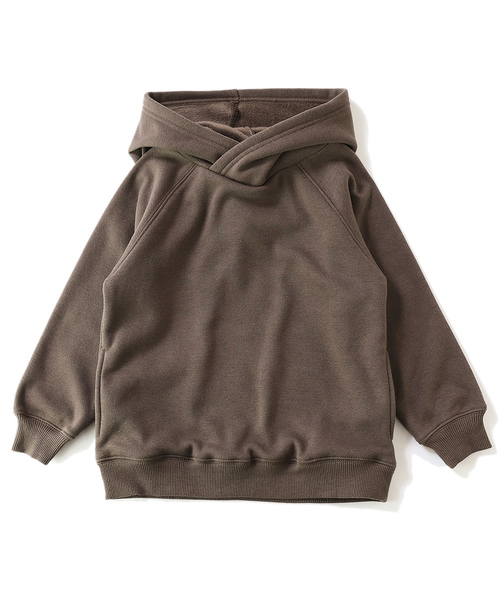 devirock（デビロック）の「裏シャギープルパーカー（パーカー・キッズ・ブラック/ヘザーチャコール/ブルー系その他/グリーン系その他/カーキ/スモークピンク/モカ/ライトブラウン/キャメル/オレンジ系その他・80ｃｍ/90cm/100cm/110cm/120cm/130cm/140cm/150cm/160cm）」の17枚目の写真