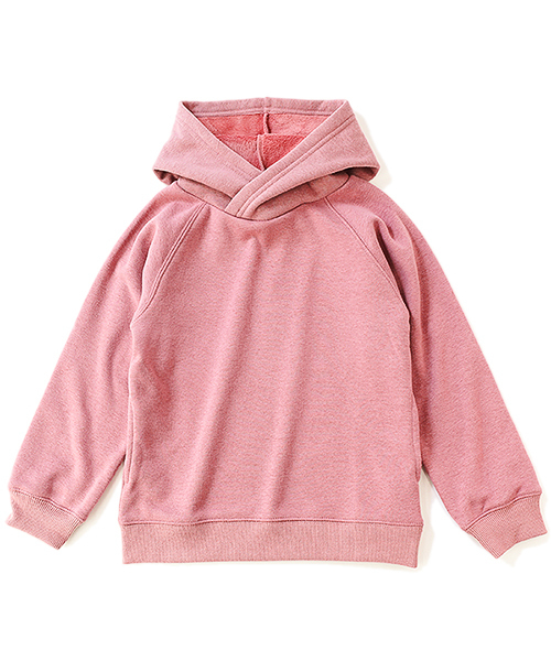 devirock（デビロック）の「裏シャギープルパーカー（パーカー・キッズ・ブラック/ヘザーチャコール/ブルー系その他/グリーン系その他/カーキ/スモークピンク/モカ/ライトブラウン/キャメル/オレンジ系その他・80ｃｍ/90cm/100cm/110cm/120cm/130cm/140cm/150cm/160cm）」の14枚目の写真