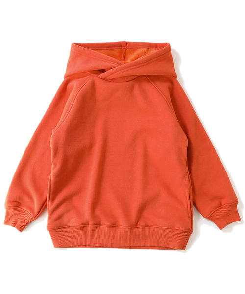 devirock（デビロック）の「裏シャギープルパーカー（パーカー・キッズ・ブラック/ヘザーチャコール/ブルー系その他/グリーン系その他/カーキ/スモークピンク/モカ/ライトブラウン/キャメル/オレンジ系その他・80ｃｍ/90cm/100cm/110cm/120cm/130cm/140cm/150cm/160cm）」の15枚目の写真