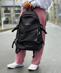 【KANGOL/カンゴール】カラフルロゴ 斜めZIP リュック