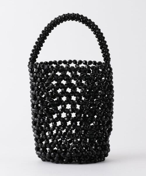 green label relaxing（グリーンレーベルリラクシング）の「FFC ビーズ 1HD バッグ（ハンドバッグ・レディース・ブラウン/ブラック/その他1・FREE）」の9枚目の写真