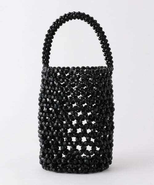 green label relaxing（グリーンレーベルリラクシング）の「FFC ビーズ 1HD バッグ（ハンドバッグ・レディース・ブラウン/ブラック/その他1・FREE）」の8枚目の写真