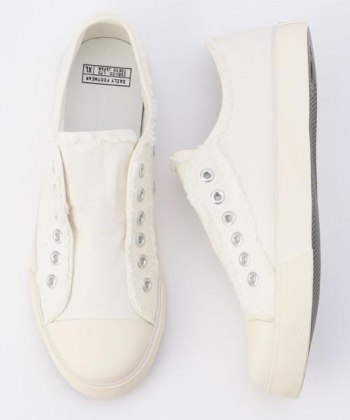 coen(コーエン)の「キャンバススリッポン(スニーカー)(スリッポン・レディース・カーキ/ホワイト/ブラック/ベージュ・MEDIUM/LARGE/X-SMALL/X-LARGE/SMALL)」の13枚目の写真