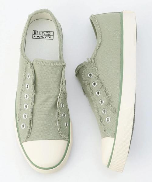 coen(コーエン)の「キャンバススリッポン(スニーカー)(スリッポン・レディース・カーキ/ホワイト/ブラック/ベージュ・MEDIUM/LARGE/X-SMALL/X-LARGE/SMALL)」の11枚目の写真