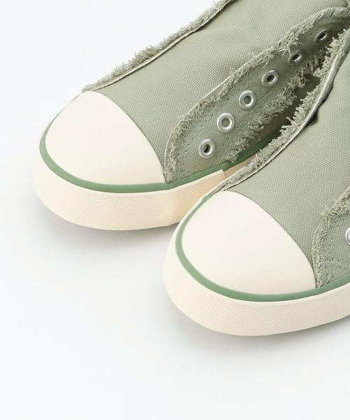 coen(コーエン)の「キャンバススリッポン(スニーカー)(スリッポン・レディース・カーキ/ホワイト/ブラック/ベージュ・MEDIUM/LARGE/X-SMALL/X-LARGE/SMALL)」の20枚目の写真