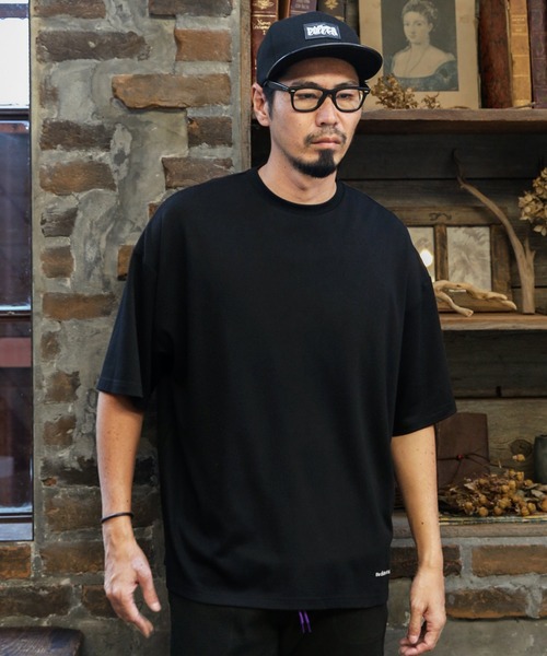 The Duffer Of St George ザダファーオブセントジョージ の Ponte Oversize Tee ポンチ素材 ビッグシルエット オーバーサイズ シンプルtシャツ Tシャツ カットソー Wear