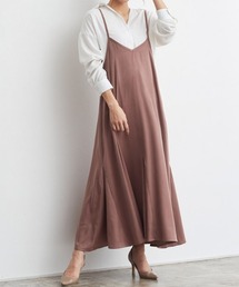 Pierrot | サテンマーメイドラインキャミワンピース(ワンピース)