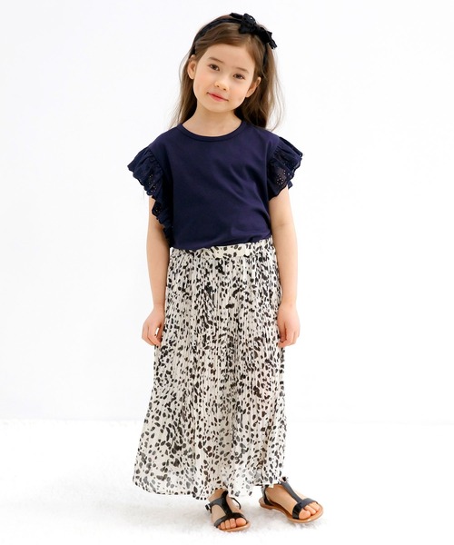 Bee des Bee(ビーデスビー)の「プリーツスカート(スカート・キッズ・ナチュラル/ミント/グレイッシュブルー/ブラック/ブラウン/ブラック系その他/ベージュ系その他・130cm/150cm/100cm/120cm/110cm/140cm)」の10枚目の写真