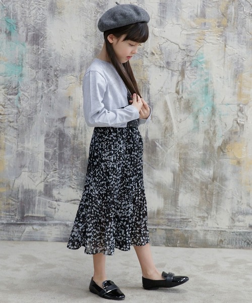 Bee des Bee(ビーデスビー)の「プリーツスカート(スカート・キッズ・ナチュラル/ミント/グレイッシュブルー/ブラック/ブラウン/ブラック系その他/ベージュ系その他・130cm/150cm/100cm/120cm/110cm/140cm)」の12枚目の写真