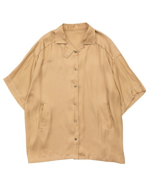 select MOCA(セレクトモカ)の「2020 SS ボーイフレンドオーバーシャツジャケット(シャツ/ブラウス・レディース・ベージュ/パープル/ミント・FREE)」の21枚目の写真