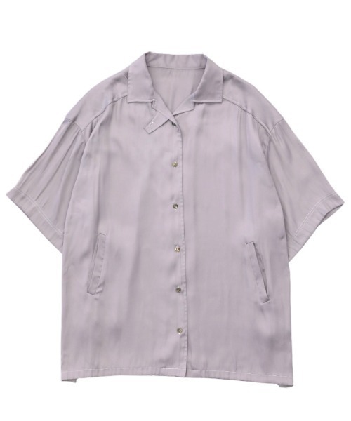 select MOCA(セレクトモカ)の「2020 SS ボーイフレンドオーバーシャツジャケット(シャツ/ブラウス・レディース・ベージュ/パープル/ミント・FREE)」の22枚目の写真